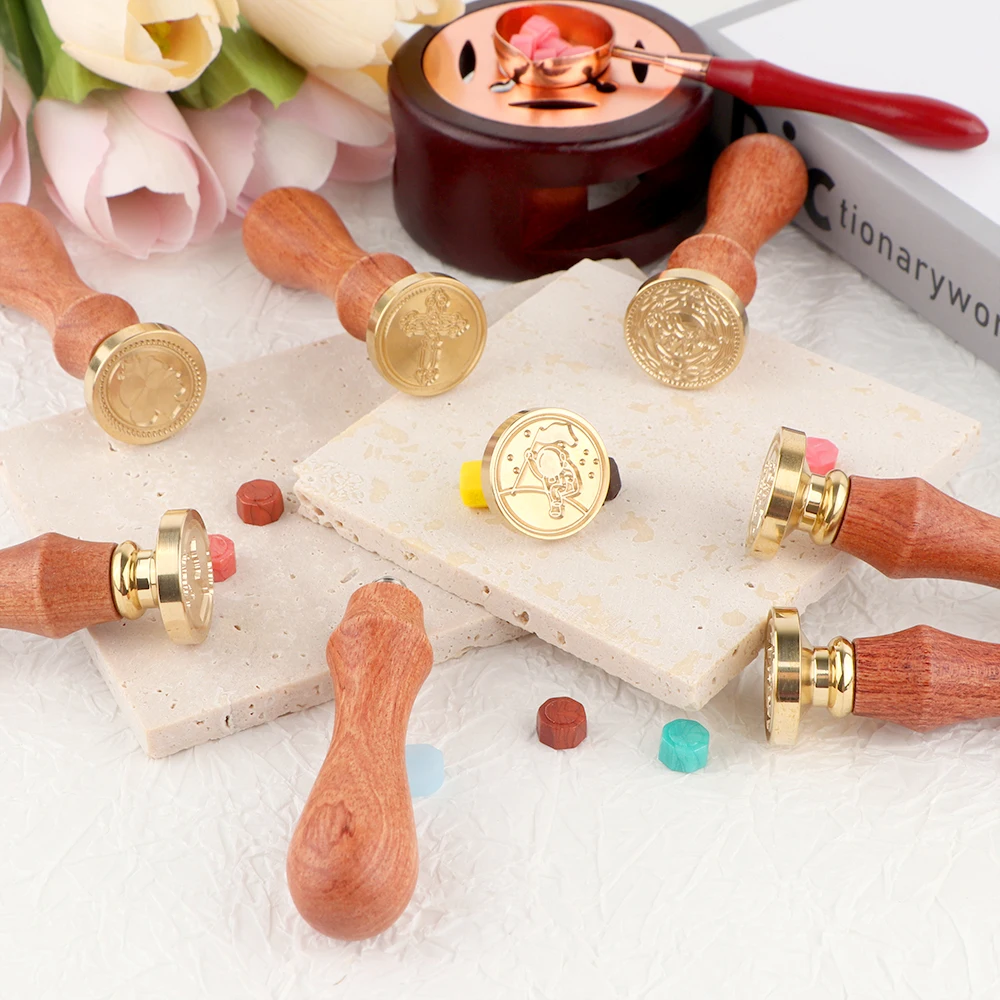ชุดแสตมป์ตราประทับขี้ผึ้ง 1 หั - Wax Seal Stamp Set บทวิจารณ์และราคา