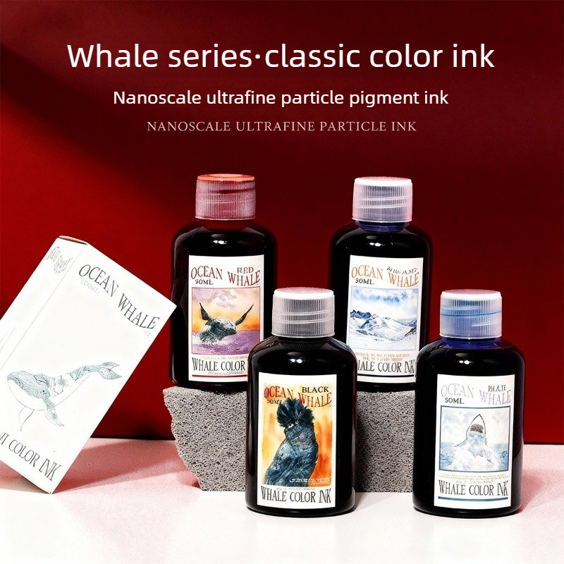 ปากกาหมึกซึม Banmi Whale Serie - Fountain Pen Bottled Ink บทวิจารณ์และราคา