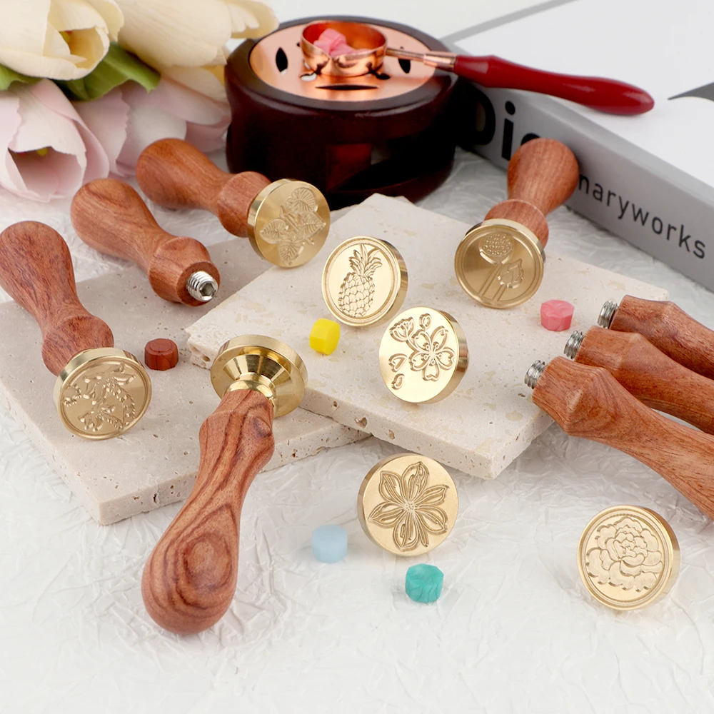 ชุดตราประทับขี้ผึ้ง 1 หัวตราทอ - Wax Seal Stamp Set บทวิจารณ์และราคา