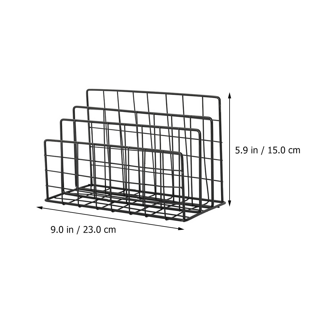 ที่จัดระเบียบเอกสารบนโต๊ะทำงาน - Magazine Holder Rack บทวิจารณ์และราคา